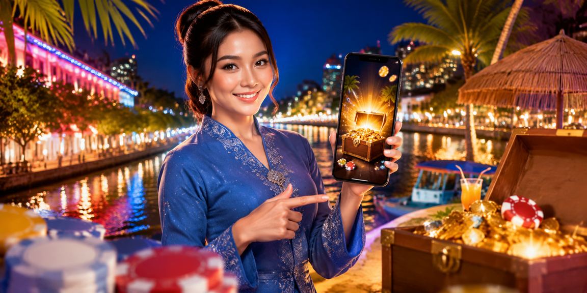 Pengguna sf90 berbaju kurung melakukan deposit slot di Melaka dengan selamat